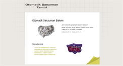 Desktop Screenshot of otomatiksanzimantamiri.org