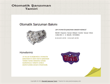 Tablet Screenshot of otomatiksanzimantamiri.org